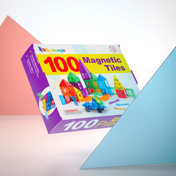 Magnetic Tiles Packaging Design photo 1