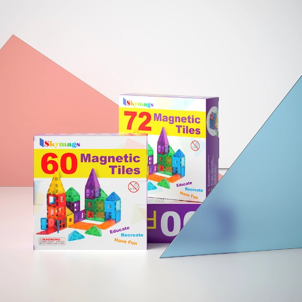 Magnetic Tiles Packaging Design photo 2
