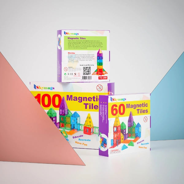 Magnetic Tiles Packaging Design photo 3